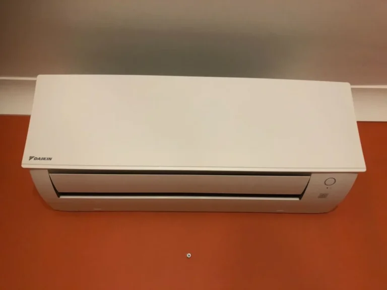 Daikin wall-mounted air conditioning unit installed by Millennium